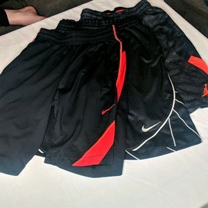 Lot of 3 Nike dri-fit basketball shorts size S